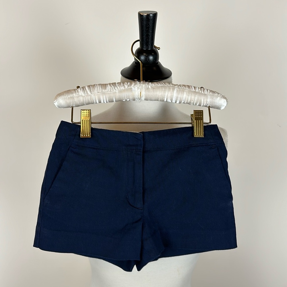 J.Crew Crewcuts girls Frankie short in navy chino, 6